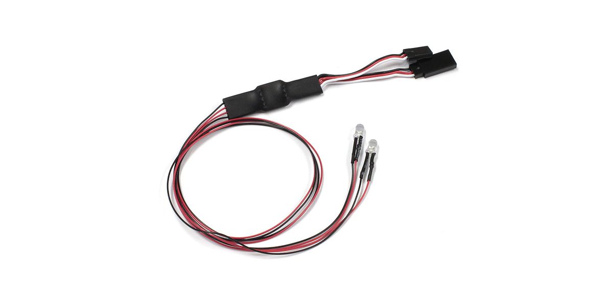 Kyosho Fazer FZ02 2-LED Light Set (Red) KYO97054-2R-B