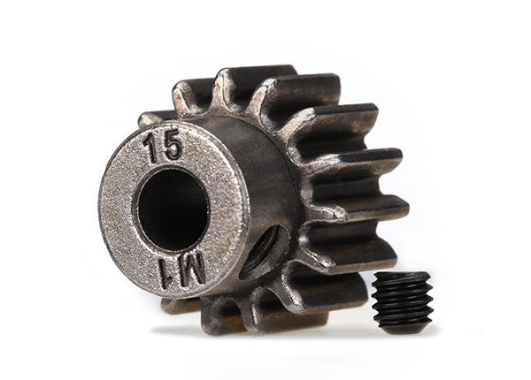 Traxxas 15-tooth Pinion Gear (1.0 Mod) 5mm Bore TRA6487X