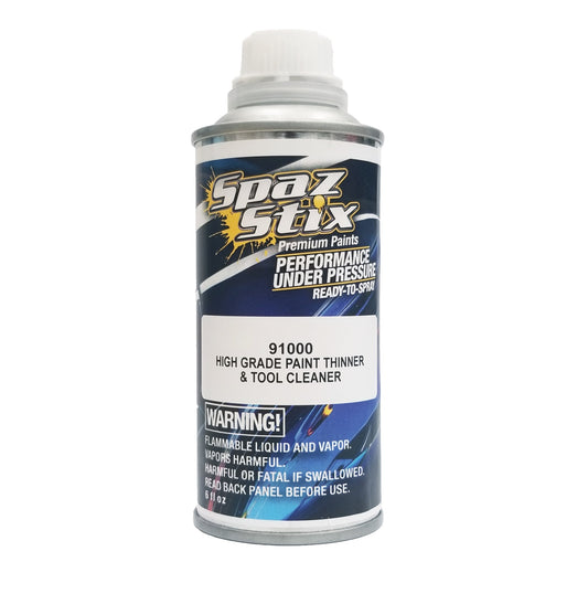 Spaz Stix Airbrush Tool Wash - 6OZ Lacquer Thinner SZX91000