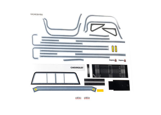 Traxxas TRX-4M Chevrolet K10 Body Decal Set TRA9898