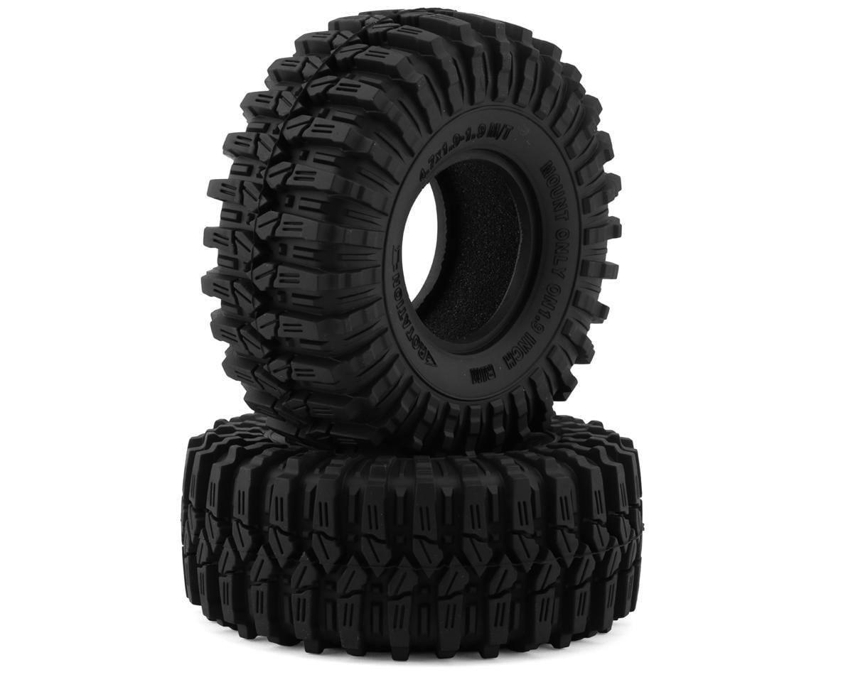 Redcat Racing Redcat MT-9 Mud-terrain 1.9" Rock Crawler Tires (2) RER22341