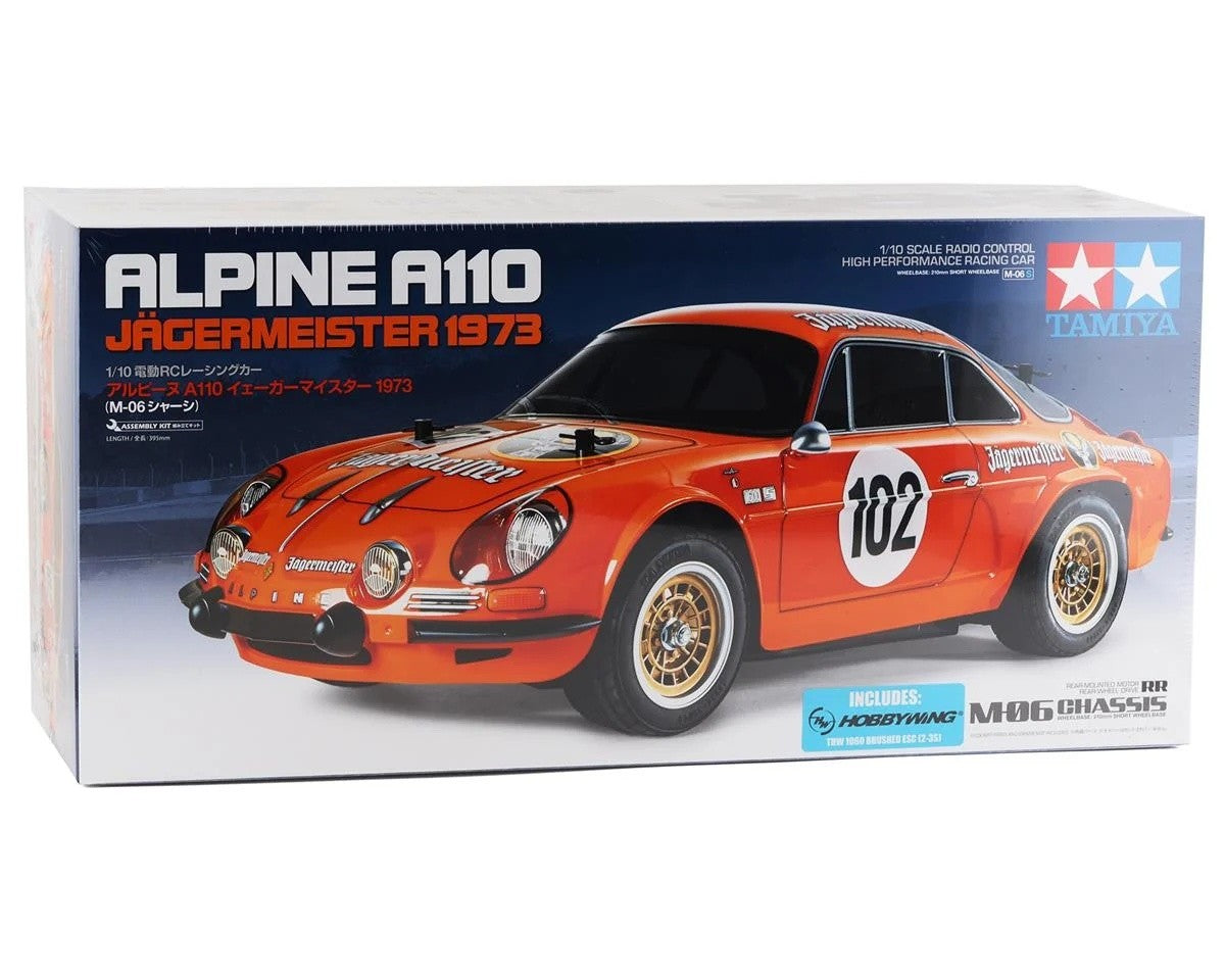 Tamiya 1/10 Alpine A110 1973 Jager Meister Electric 2WD On-Road Kit (M-06 Chassis) TAM58708-60A