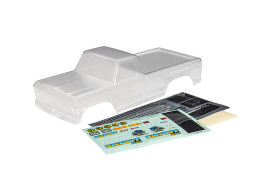 Traxxas Bigfoot No. 1 Clear Clipless Body TRA3660X