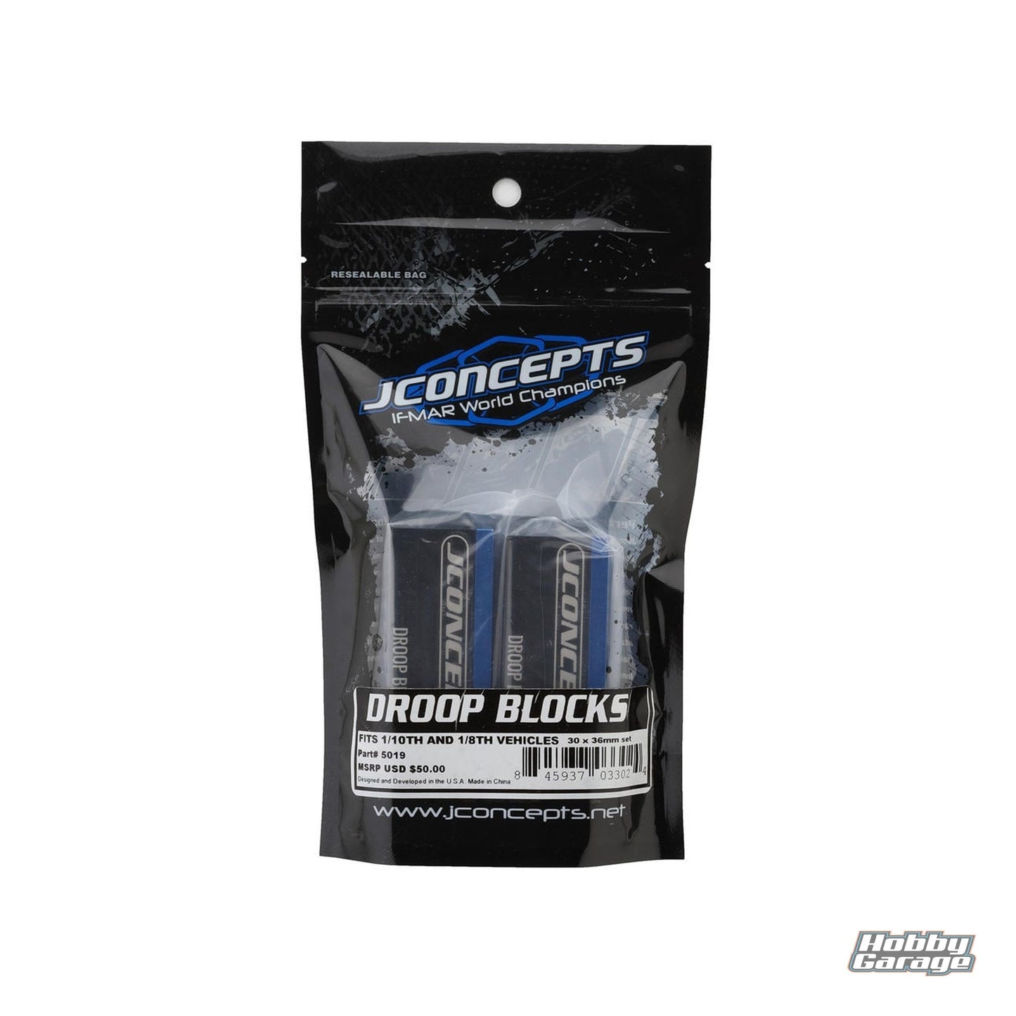 JConcepts 30x6mm Droop Blocks (2) JCO5019