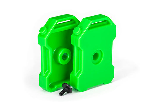 Traxxas Green Replica Fuel Canisters (2) TRA8022-GRN