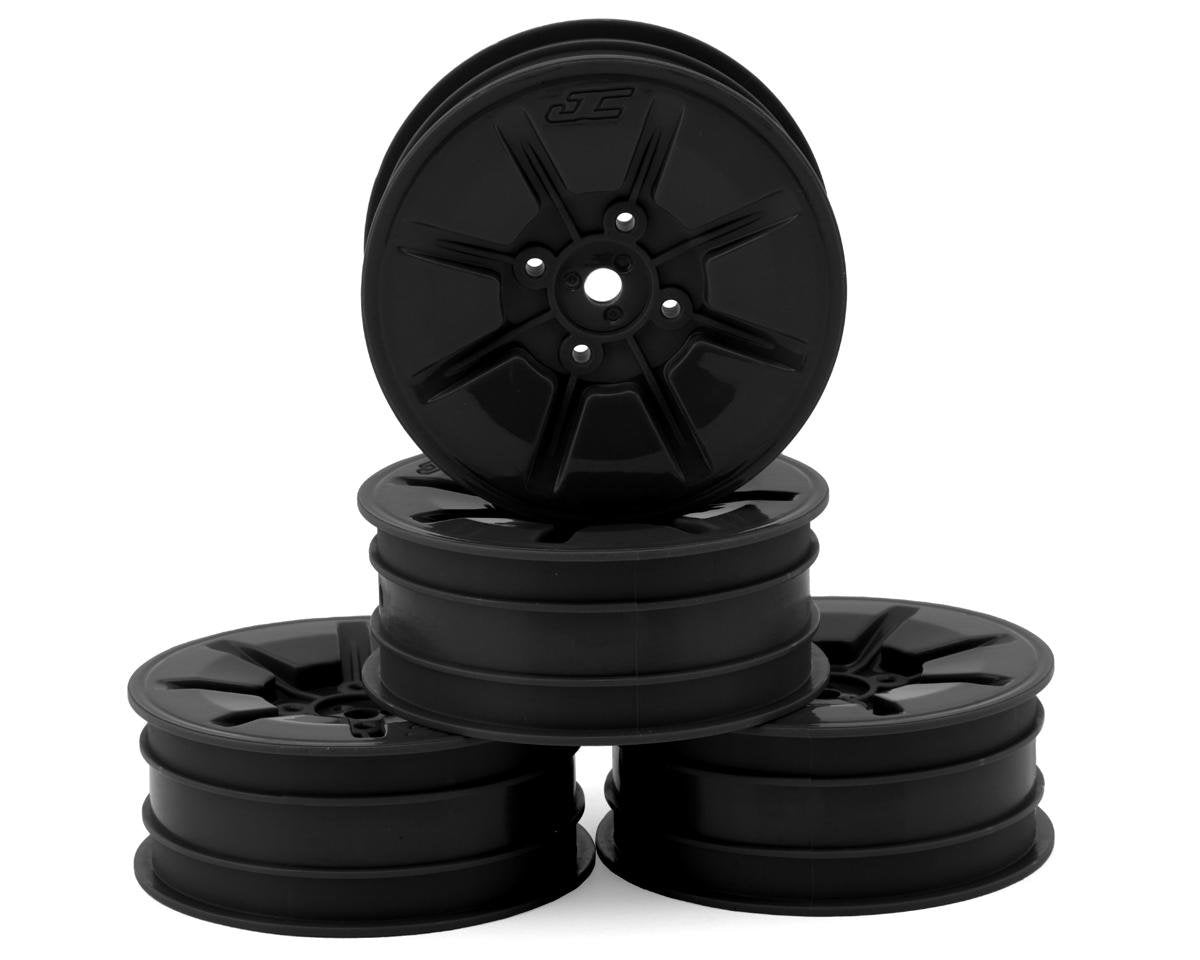 JConcepts Pioneer 2.2 2WD Front Buggy Wheels (Black) (4) JCO3465B
