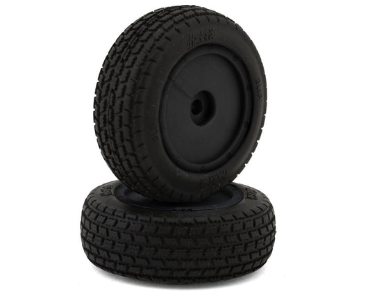 Hackfab Losi Mini-b Blip Pre-mounted Mini Front Oval Tires (Medium) HFB06023MB