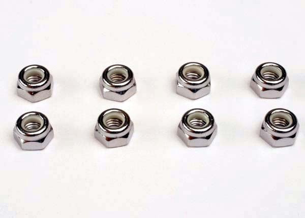 Traxxas 5mm Nylon Lock Nuts (8) TRA4147