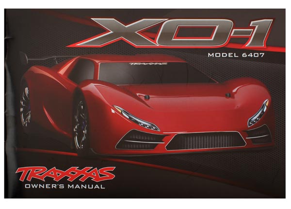 Traxxas XO-1 Owner's Manual TRA6499