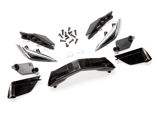 Traxxas 4-tec 3.0 Chevrolet Corvette Front Body Accessories TRA9316