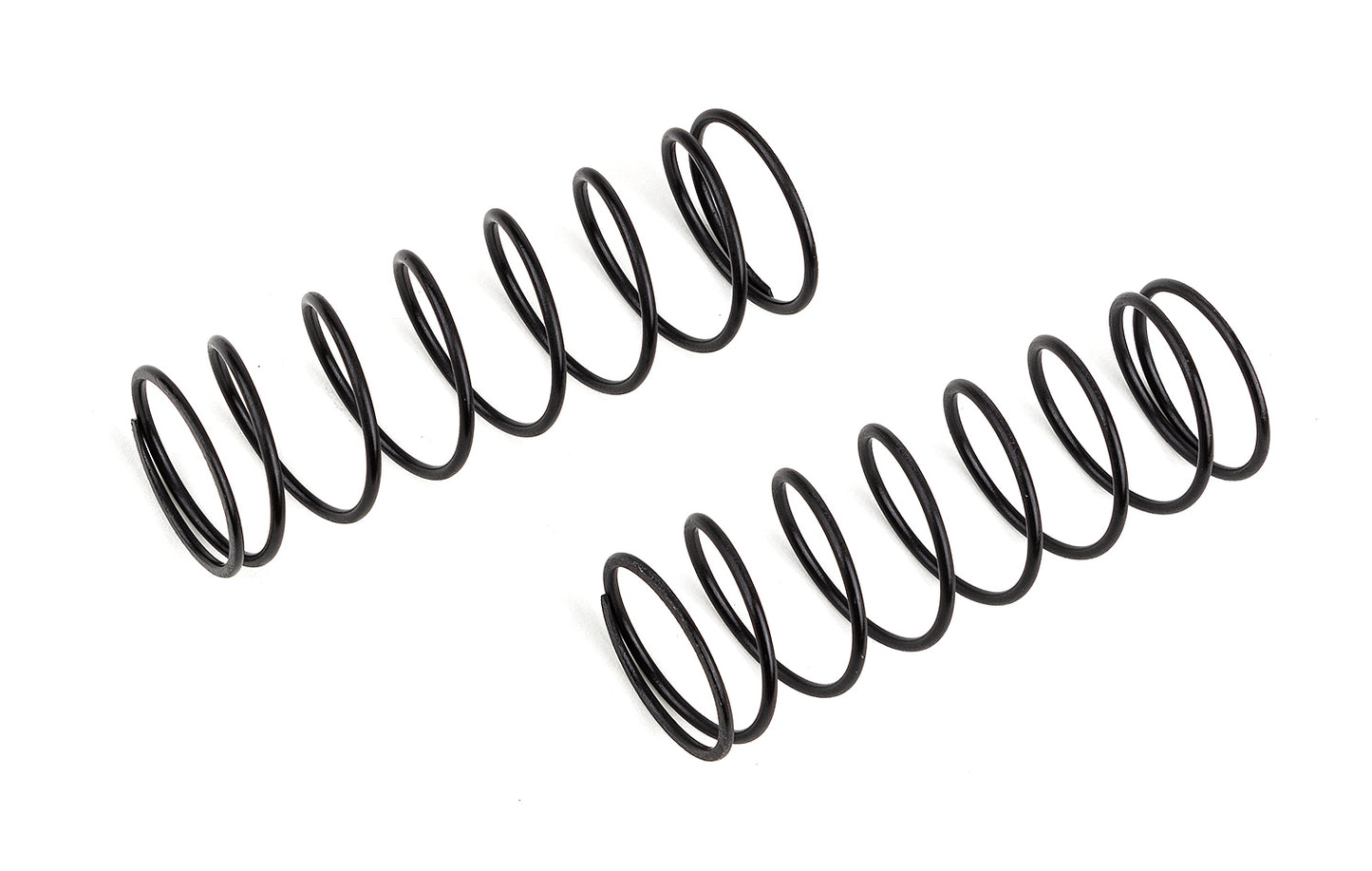 Team Associated Rc8b4.1 16mm Front Shock Spring Set (2) (Black) ASC81660