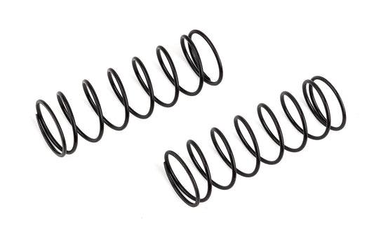 Team Associated Rc8b4.1 16mm Front Shock Spring Set (2) (Black) ASC81660