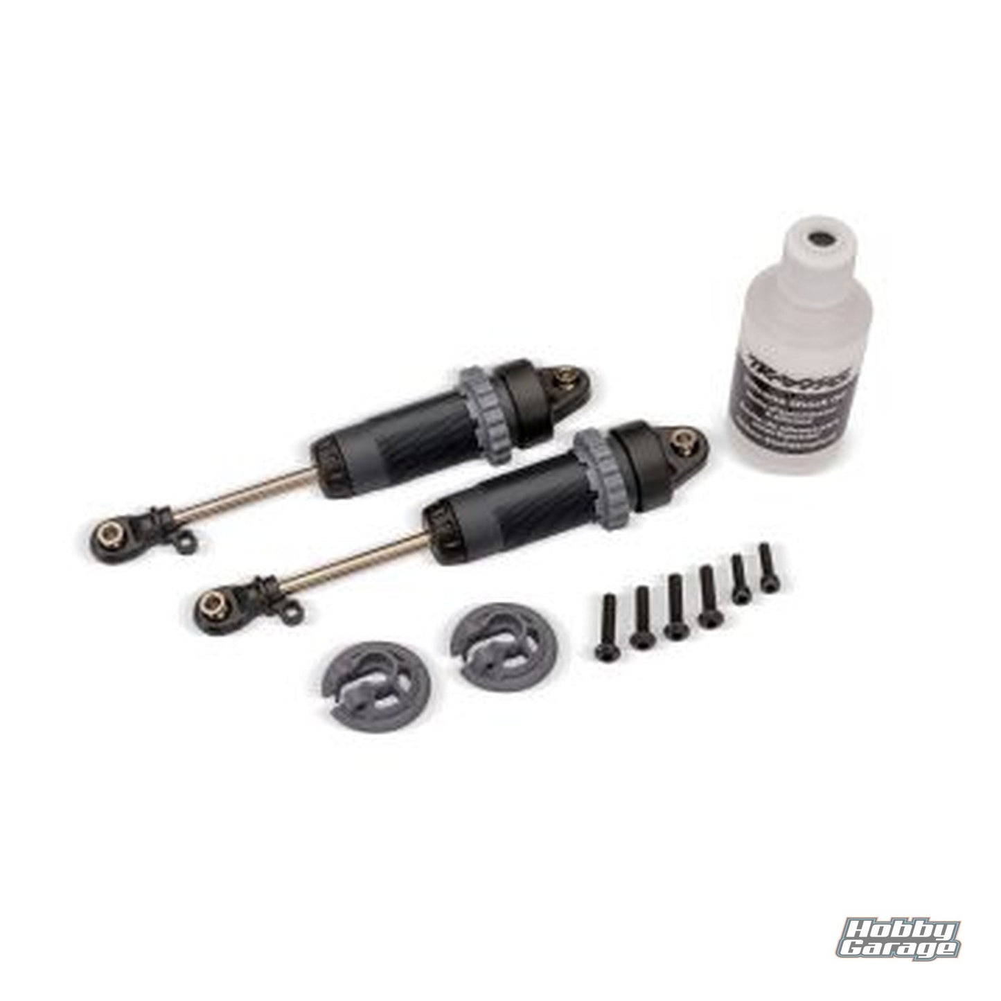 Traxxas 1/10 Steel-Gray XX-Long GTR Shocks (2) TRA7462-STGRY