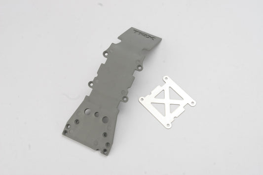 Traxxas Gray Front Skid Plate w/ Reinforcement TRA4937A