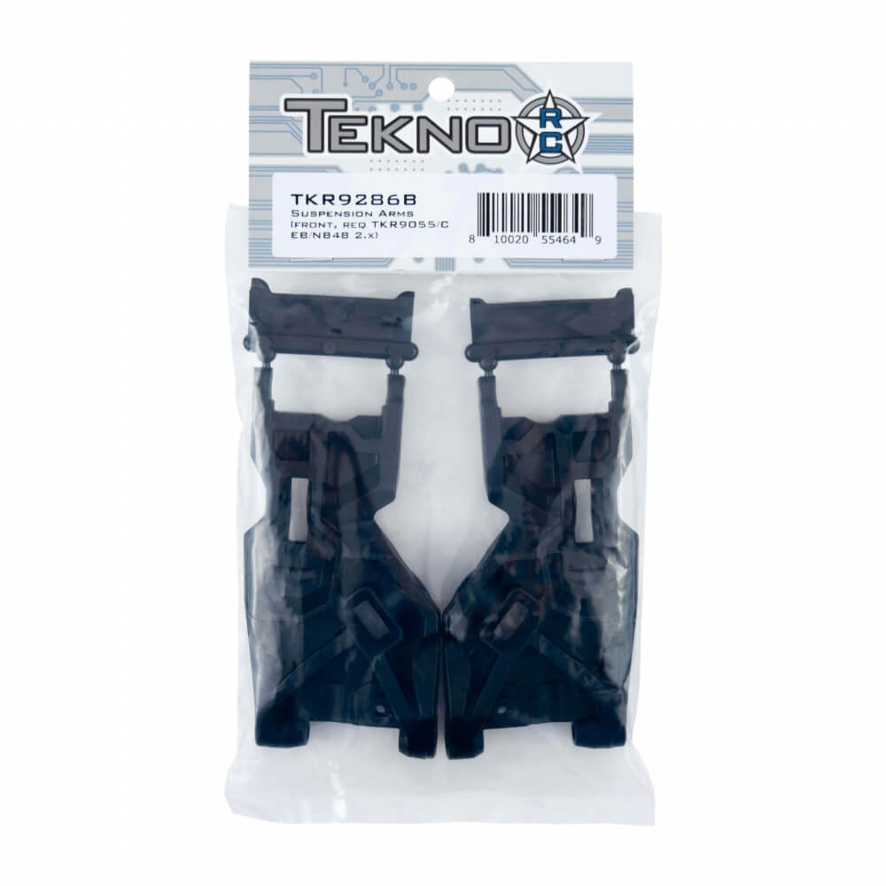 Tekno Suspension Arms (Front, Requires TKR9055/C Sleeves, EB/NB48 2.2) TKR9286B