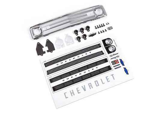 Traxxas TRX-4 1969 Chevrolet Blazer Chrome Grille TRA9123