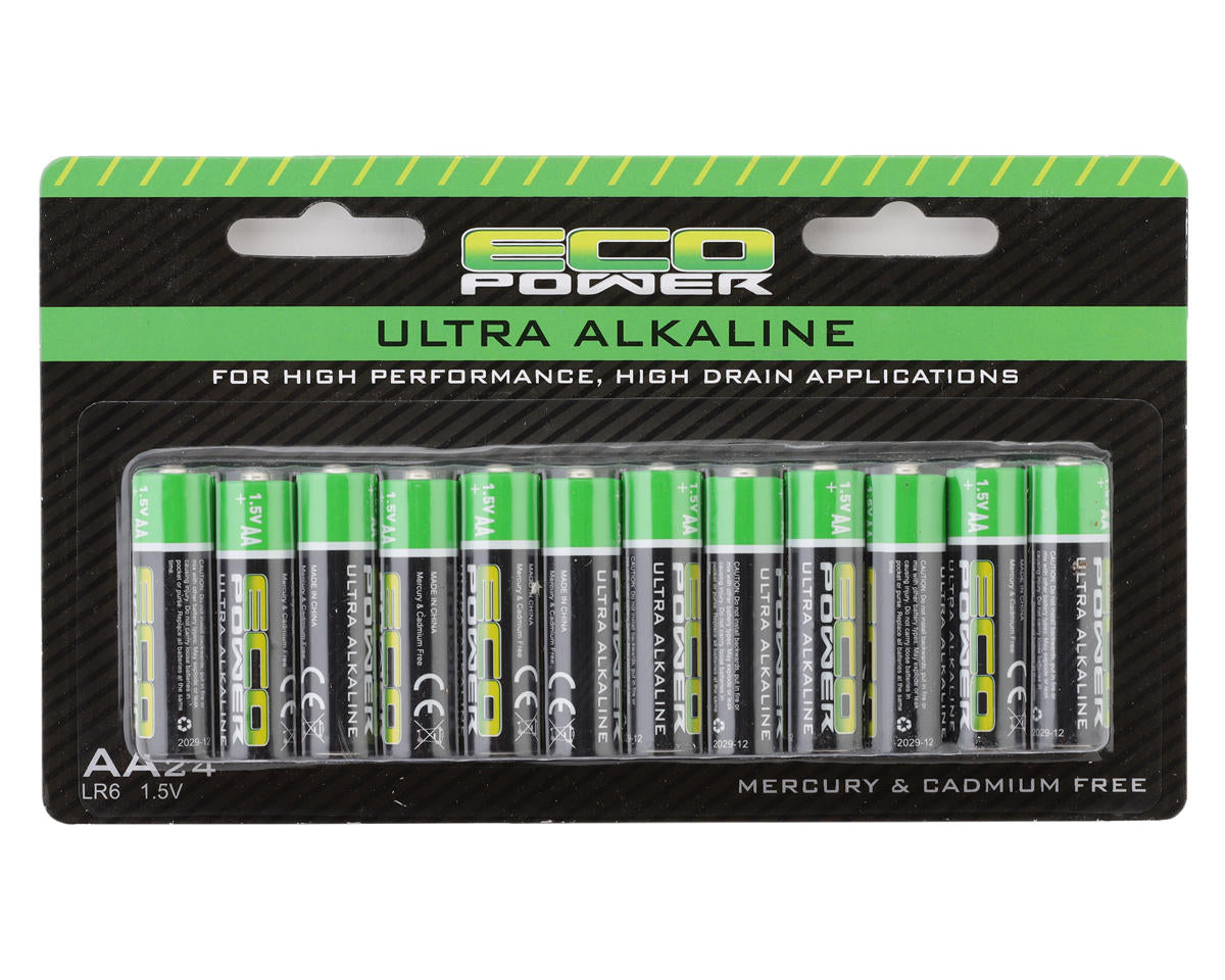 EcoPower Ultra Alkaline Aa Batteries (24) (Mercury & Cadmium Free) ECP-5062