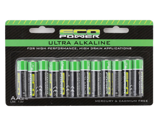 EcoPower Ultra Alkaline Aa Batteries (24) (Mercury & Cadmium Free) ECP-5062
