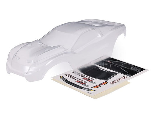 Traxxas Rustler 4x4 Clipless Clear Body TRA6740