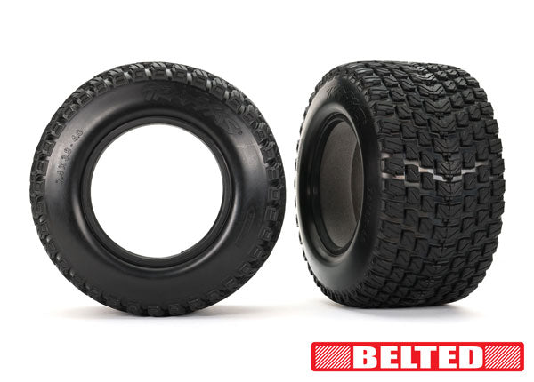 Traxxas Belted Gravix Tires w/ Inserts (2) TRA7860