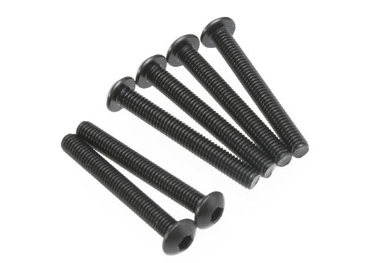 Traxxas Button-head Machine Screws 3x23mm (6) TRA2591