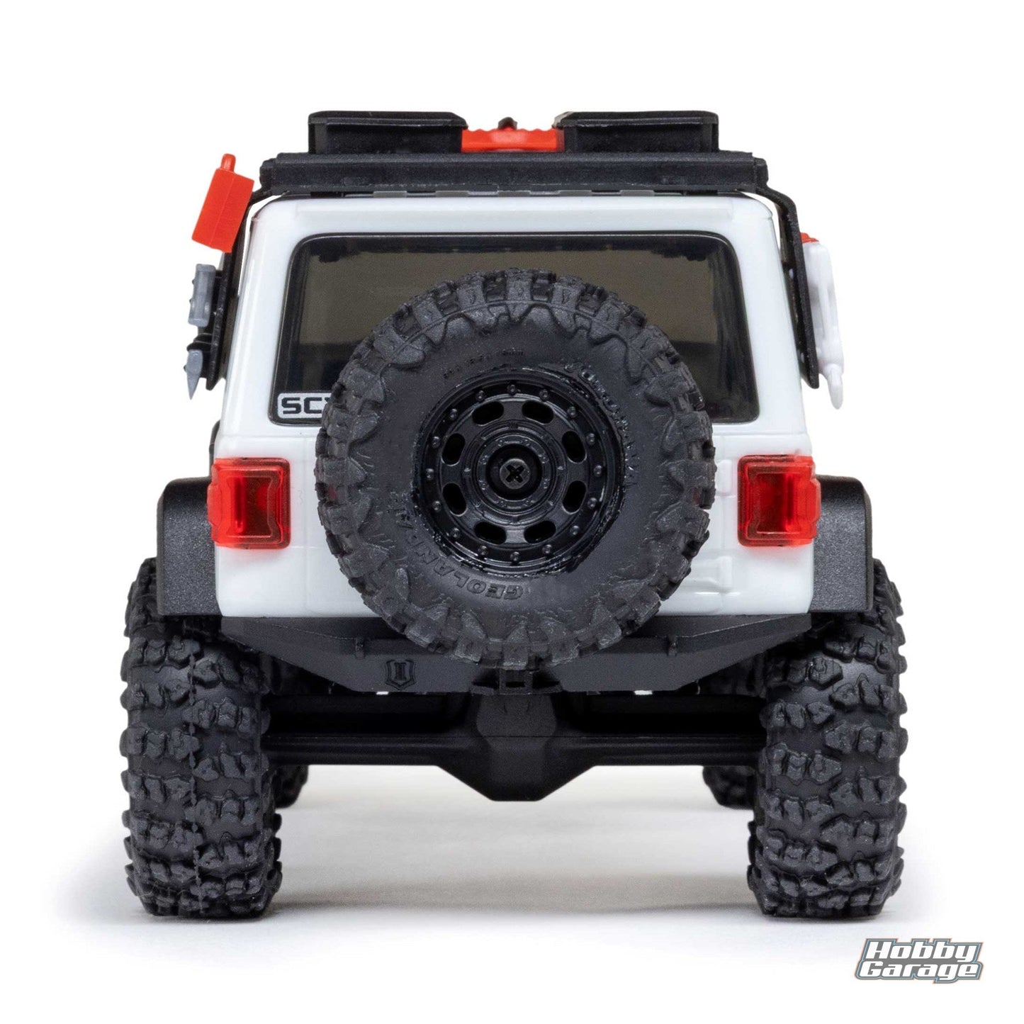 Axial 1/30 SCX30 Jeep Wrangler JLU 4X4 RTR Brushed Rock Crawler (Battery & Charger Included), White AXI-2261T2