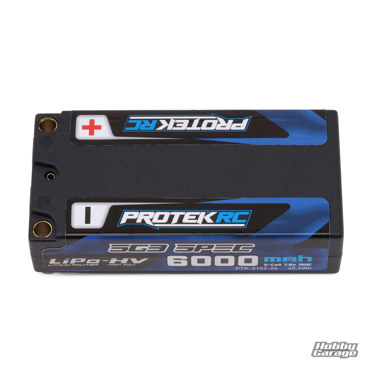 ProTek RC 2S 150C Low IR SG3 HV Shorty LiPo Battery (7.6V/6000mAh) PTK-5102-26