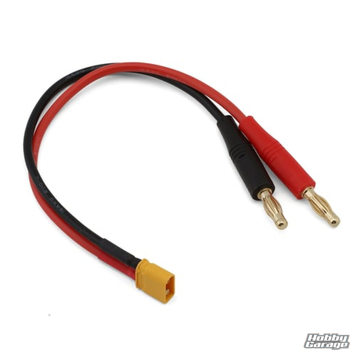 ProTek XT30 Charge Lead (Male XT30 to 4mm Banana Plugs) (6" / 15.24cm) PTK-5343