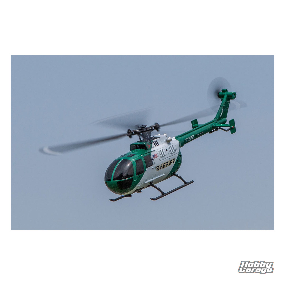 Rage R/C Hero-Copter, 4-Blade RTF Helicopter; Sheriff RGR6052