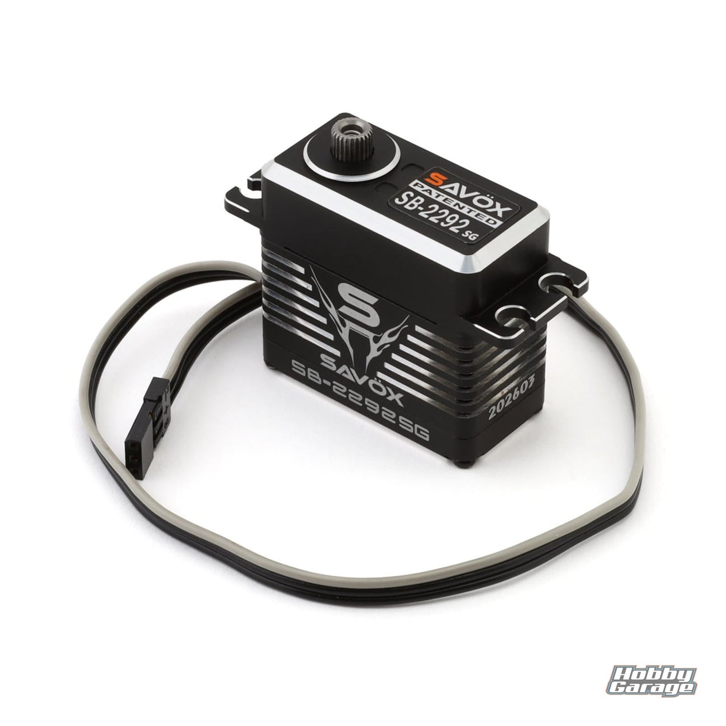 Savox SB-2292SG Black Edition Aluminum "Monster Torque" Brushless Steel Gear SAV-SB-2292SG