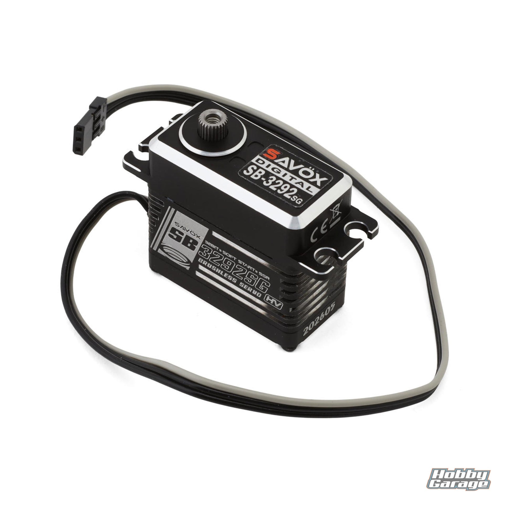 Savox SB-3292SG Aluminum "High Torque" Brushless Digital Servo (High Voltage) SAV-SB-3292SG-BE