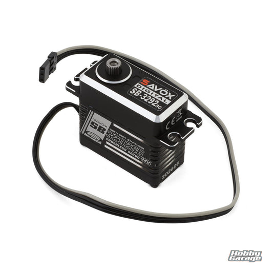 Savox SB-3292SG Aluminum "High Torque" Brushless Digital Servo (High Voltage) SAV-SB-3292SG-BE