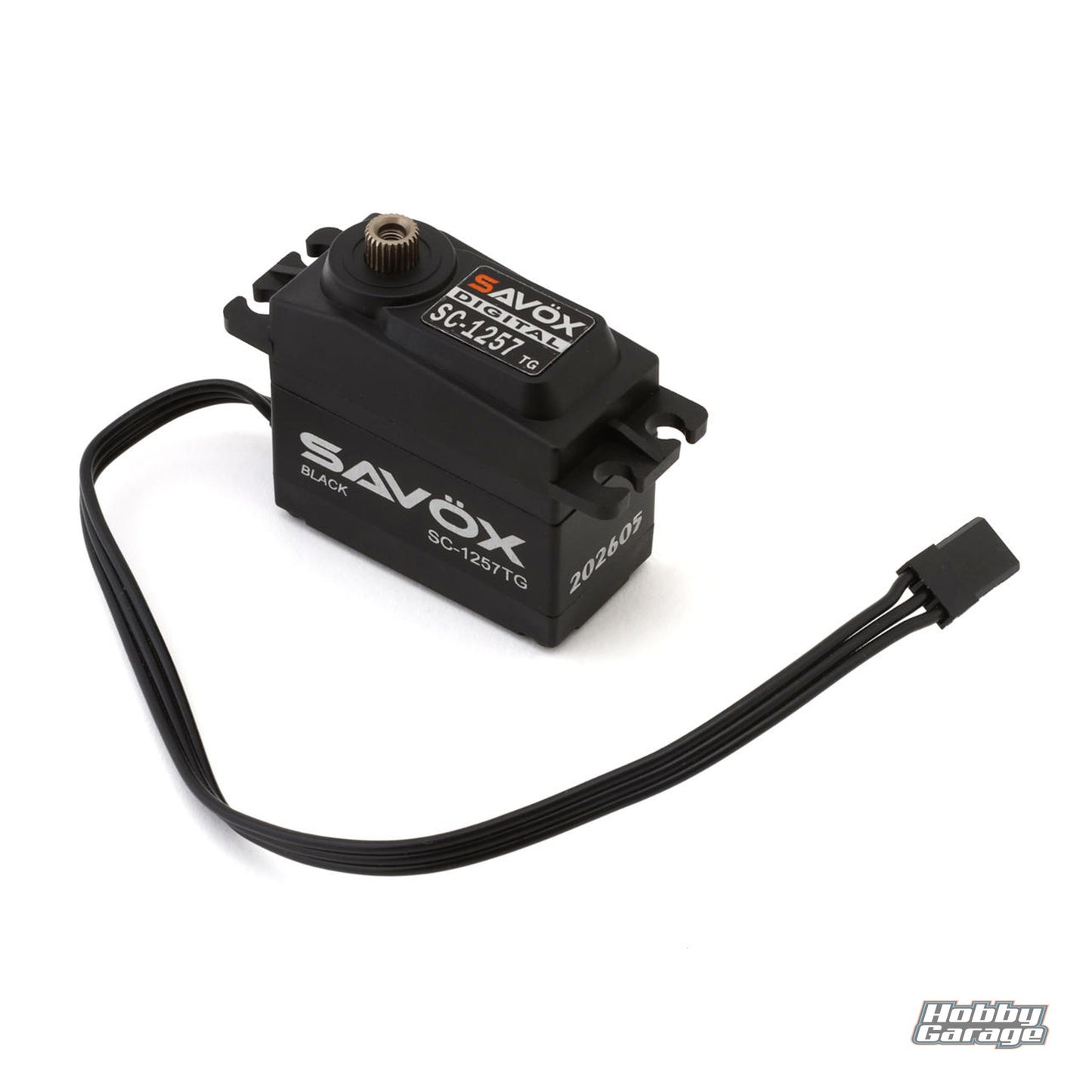 Savox SC-1257TG Black Edition Hybrid "Super Speed" Standard Digital Titanium SAV-SC-1257TG-BE