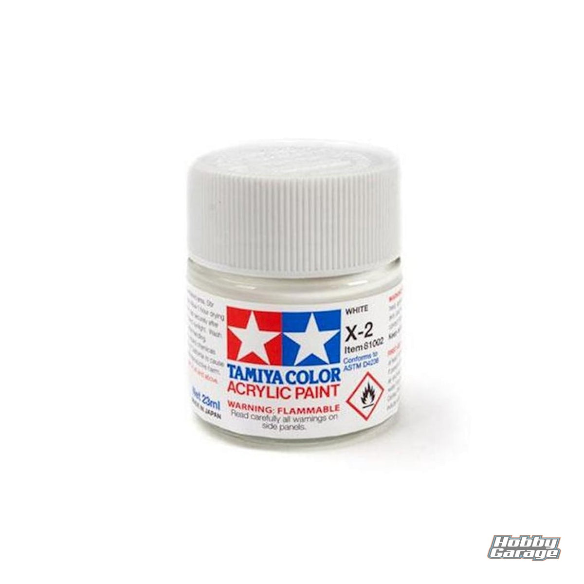 Tamiya Acrylic X2 Gloss,White TAM81002