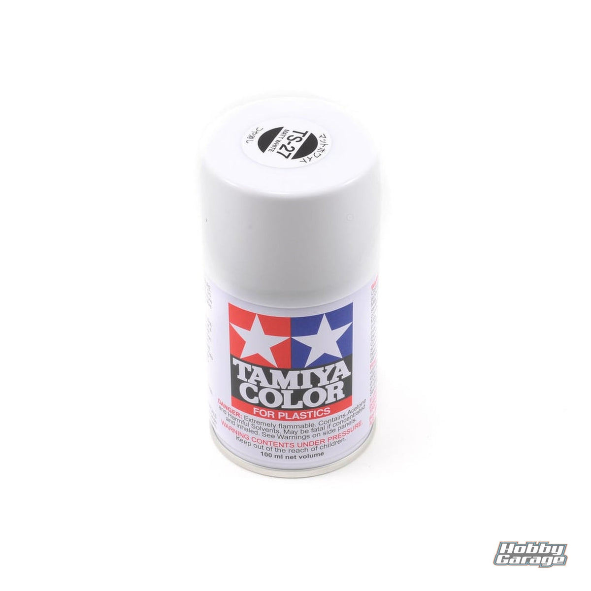 Tamiya Spray Lacquer TS-27 Matte White - 100ml Spray Can TAM85027