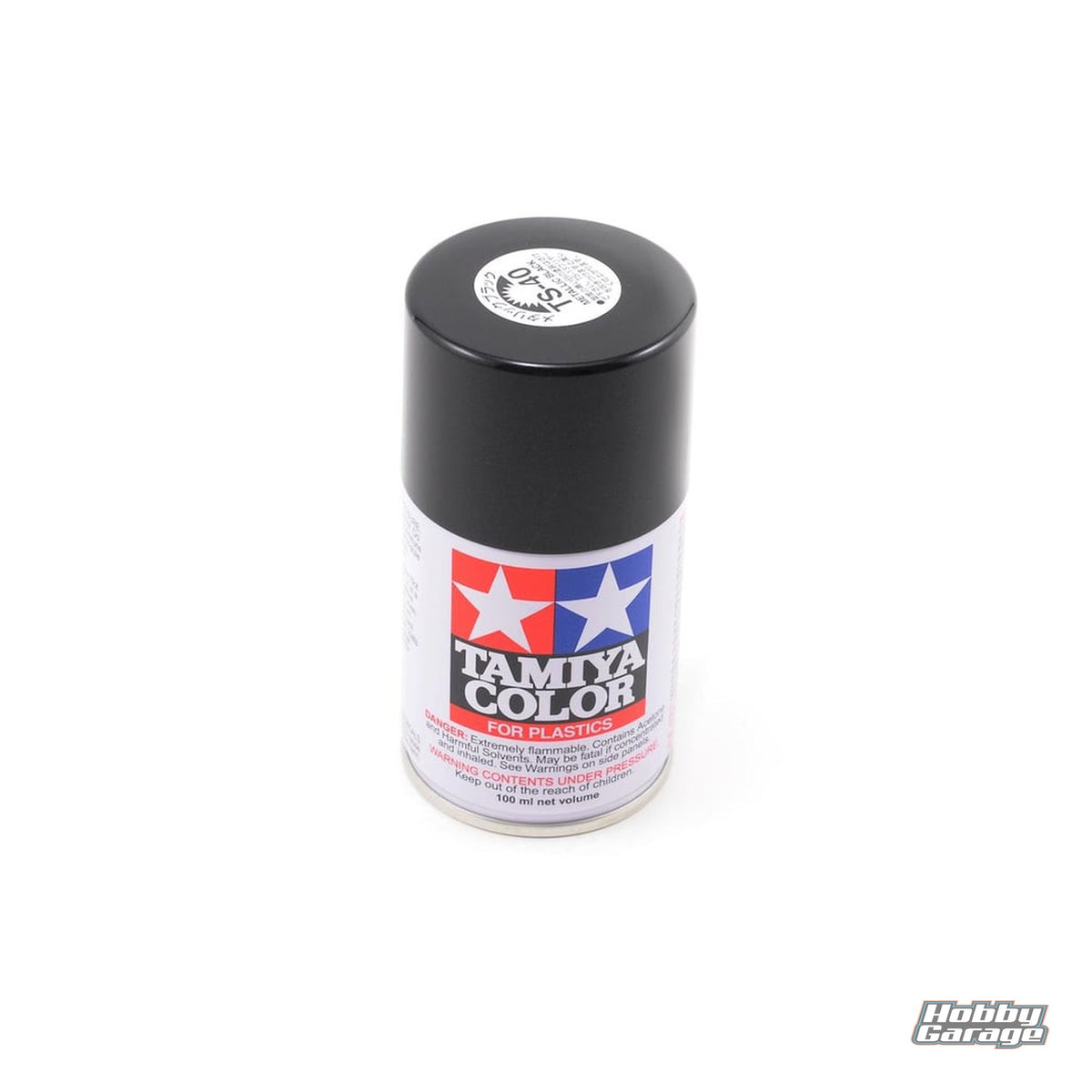 Tamiya Spray Lacquer TS-40 Metal Black - 100ml Spray Can TAM85040
