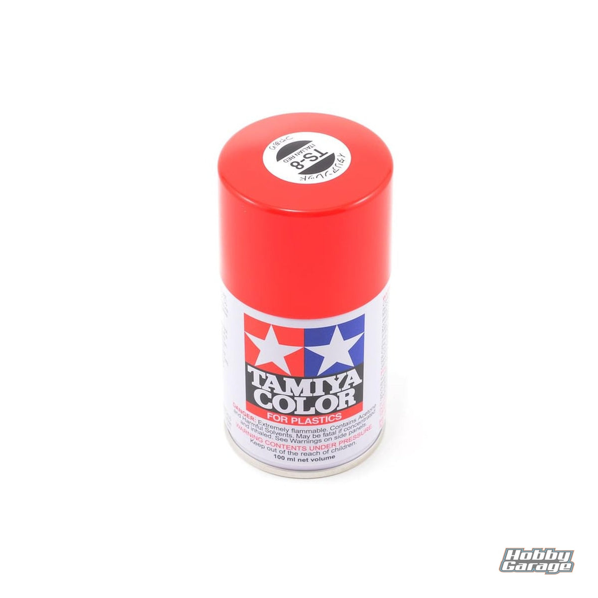 Tamiya Spray Lacquer TS-8 Italian Red - 100ml Spray Can TAM85008