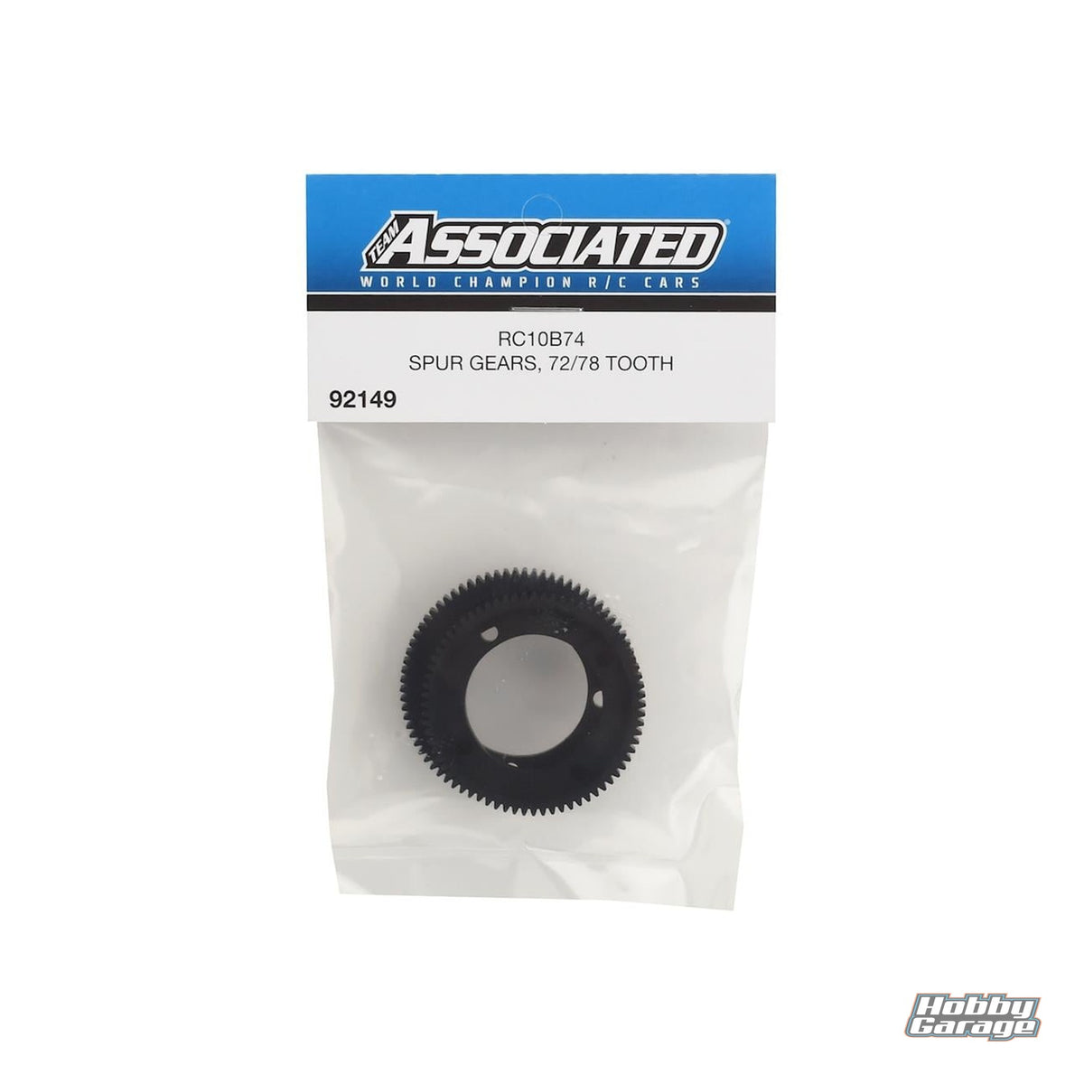 Team Associated RC10B74 Center Differential Spur Gear Set (72T & 78T) ASC92149
