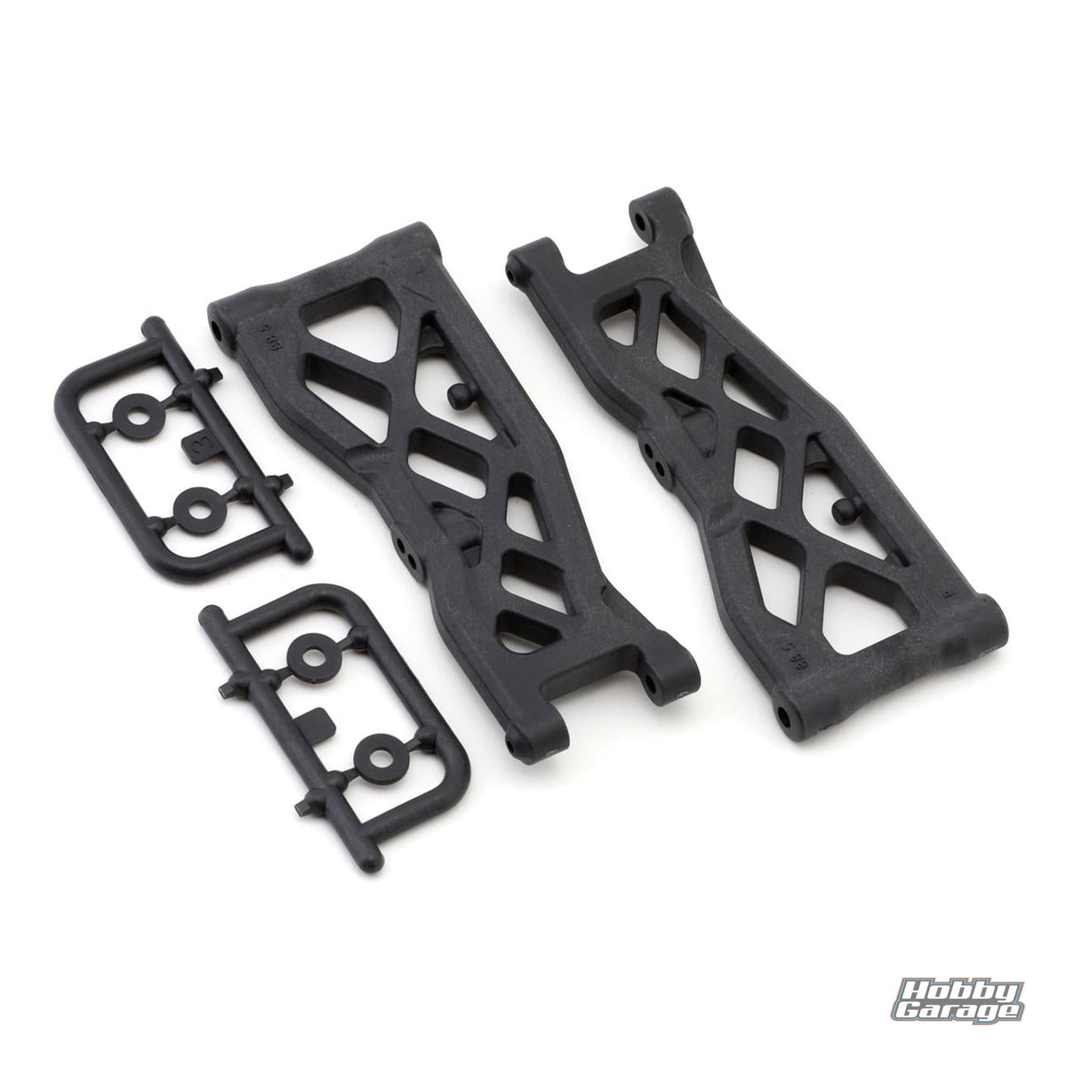 Team Associated RC10T84 Factory Team Carbon Front Suspension Arms (88.5mm) ASC92611