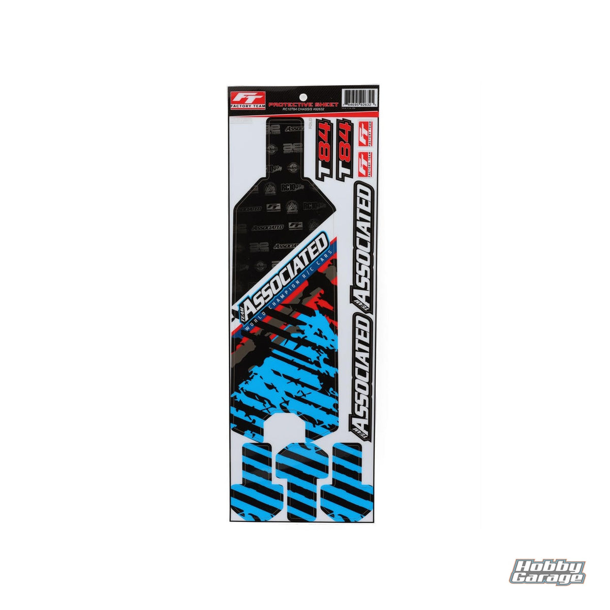 Team Associated RC10T84 Factory Team Chassis Protector Sheet ASC92632