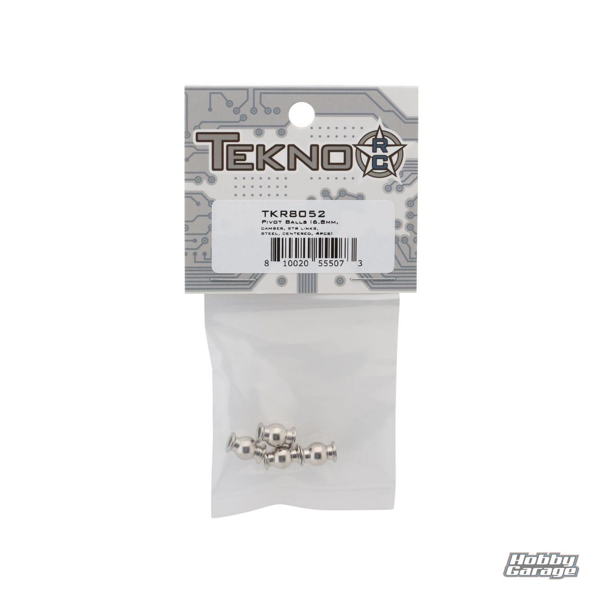 Tekno RC Steel 6.8mm Camber & Steering Link Pivot Ball Set (4) TKR8052
