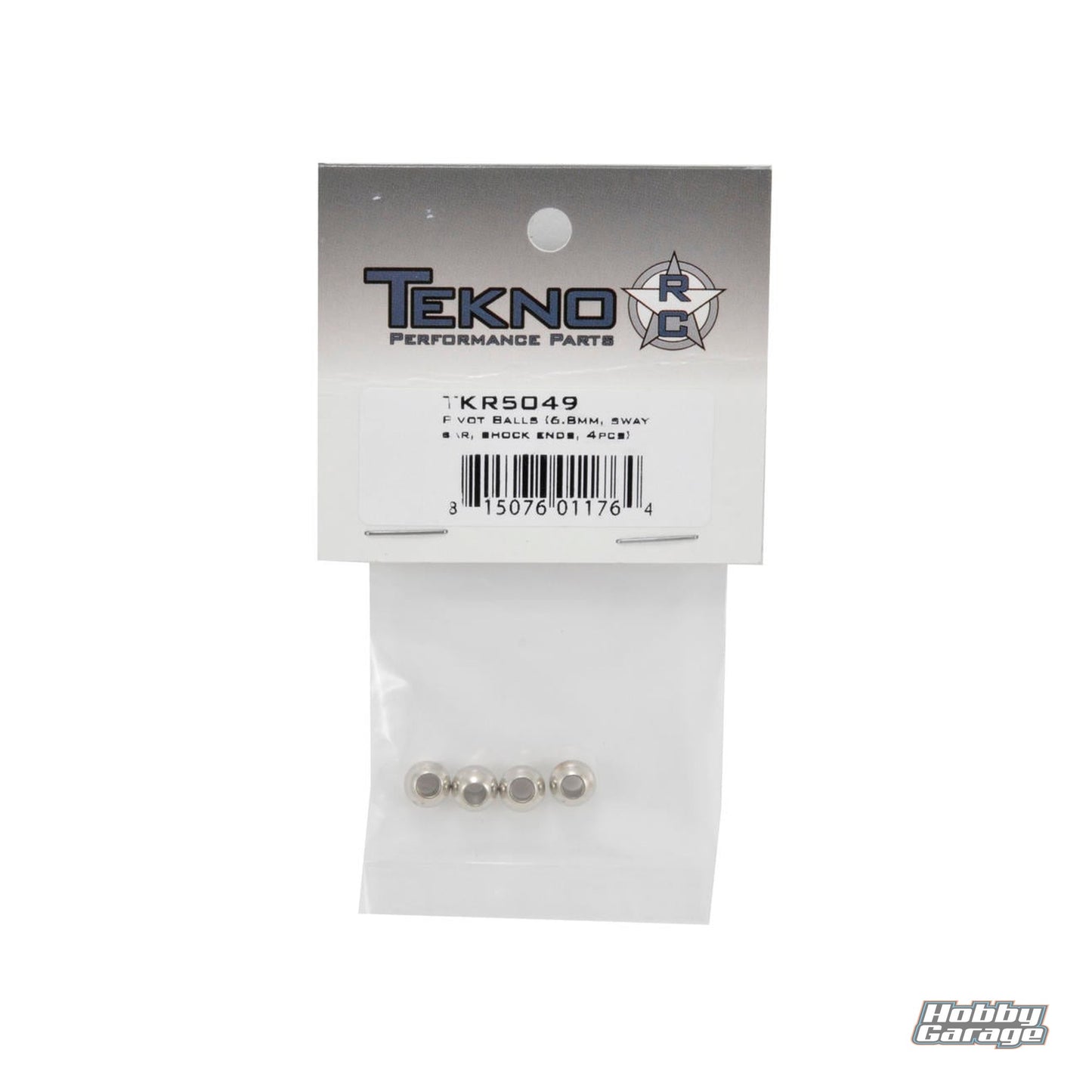 Tekno RC Steel 6.8mm Sway Bar & Shock End Pivot Ball Set (4) TKR5049
