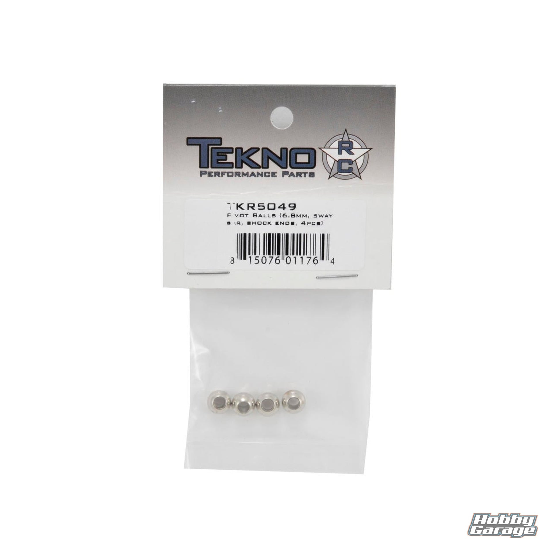 Tekno RC Steel 6.8mm Sway Bar & Shock End Pivot Ball Set (4) TKR5049