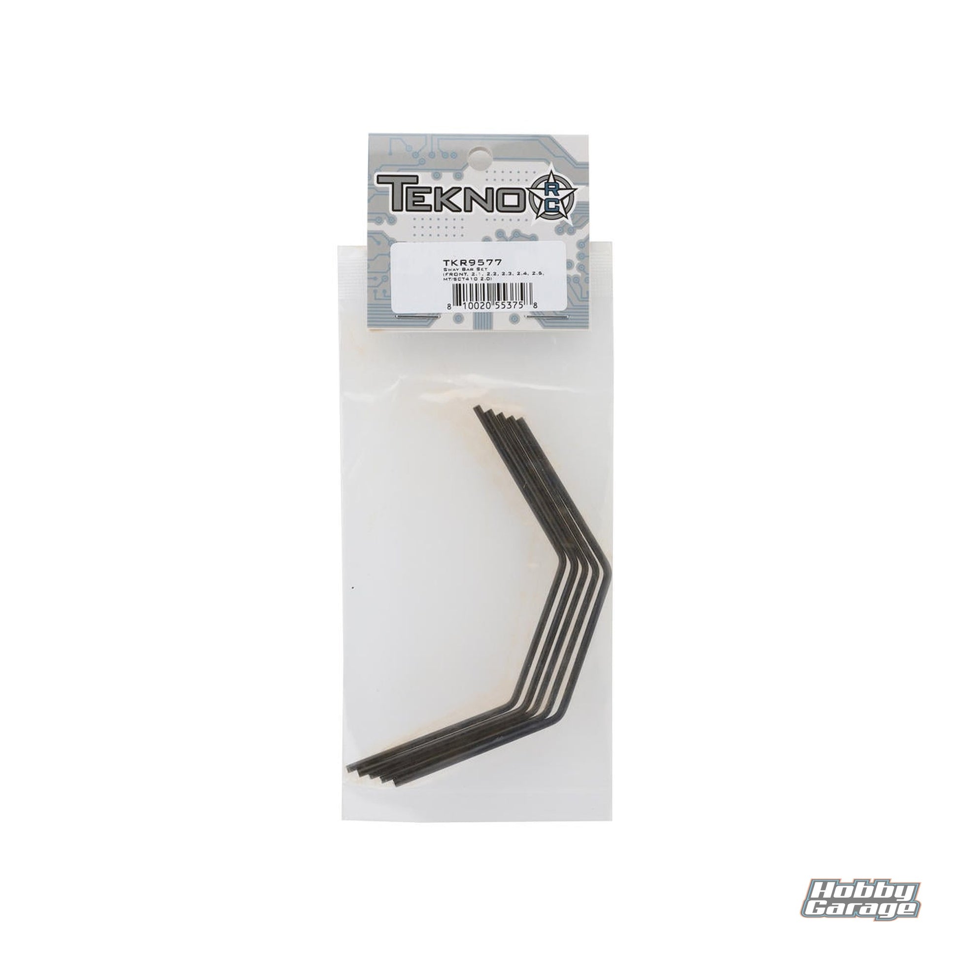Tekno RC Sway Bar Set (FRONT, 2.1, 2.2, 2.3, 2.4, 2.5, MT/SCT410 2.0) TKR9577