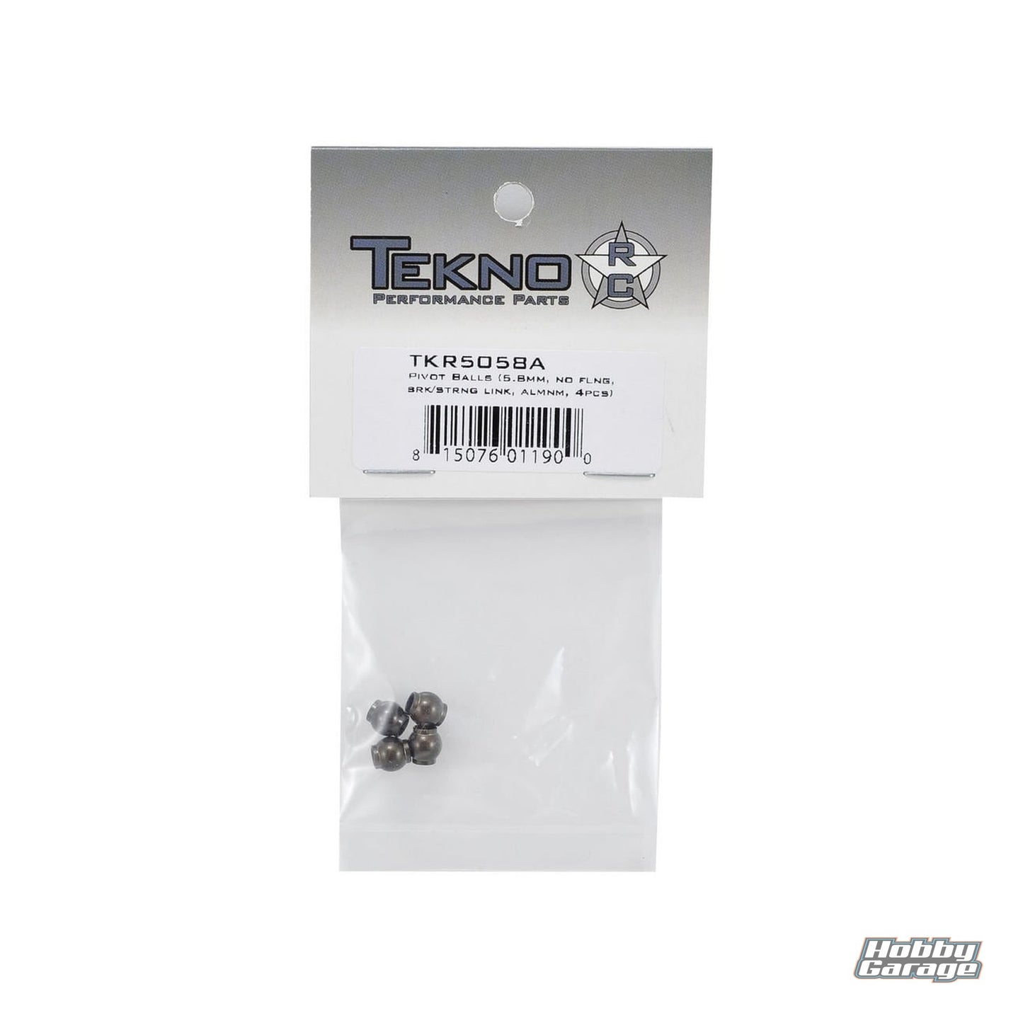 Tekno RC TKR5058A - Pivot Balls (5.8mm, no flange, brake/steering TKR5058A