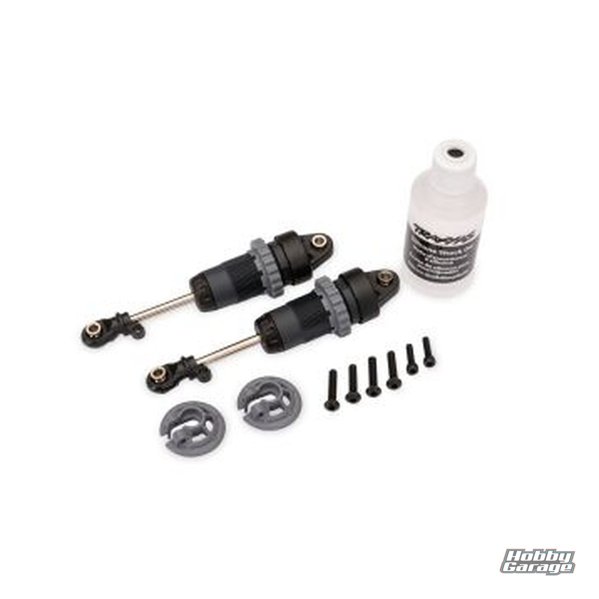 Traxxas 1/10 Steel-Gray Long GTR Shocks (2) TRA7461-STGRY