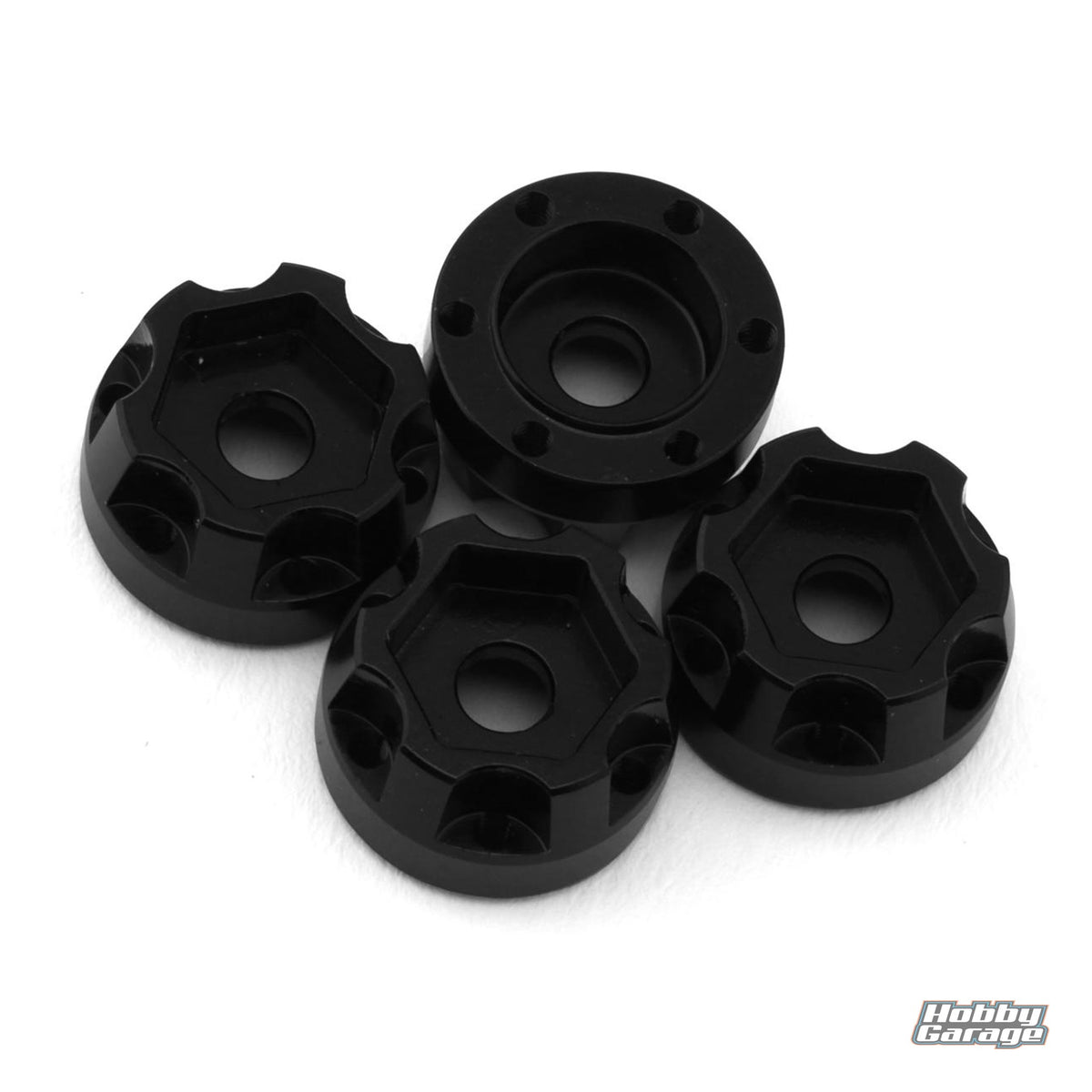 Treal Hobby Type D 1.0" Concave 6-Spoke Beadlock Wheels (Green) (4) (21.2g) TLHTSCX24-152