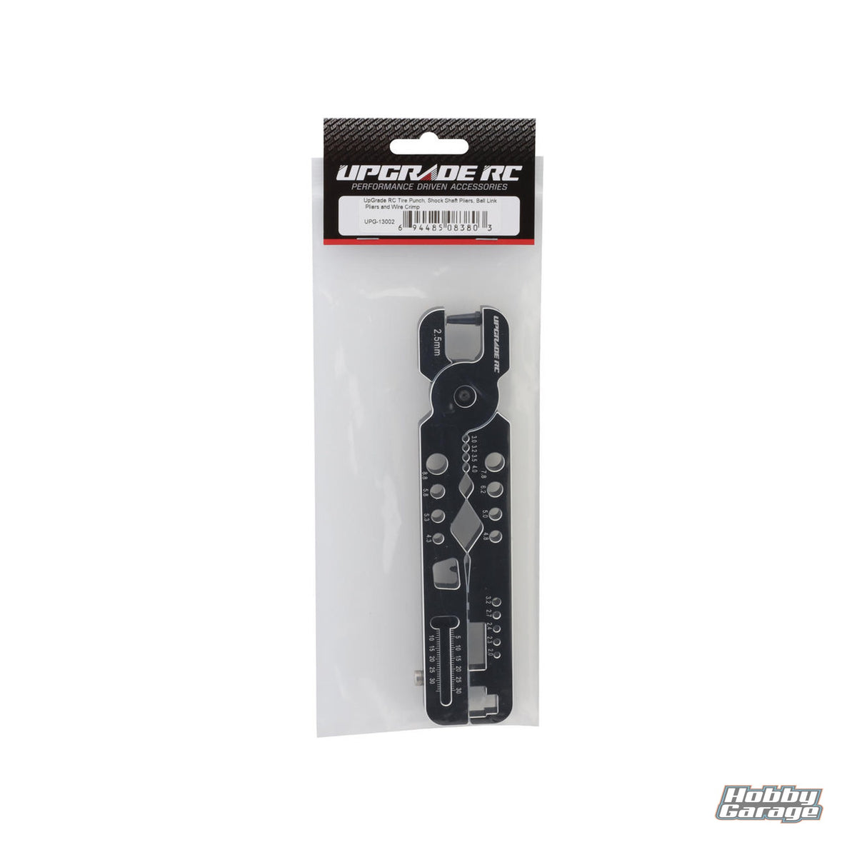 UpGrade RC Tire Punch, Shock Shaft Pliers, Ball Link Pliers and Wire Crimp UPG-13002