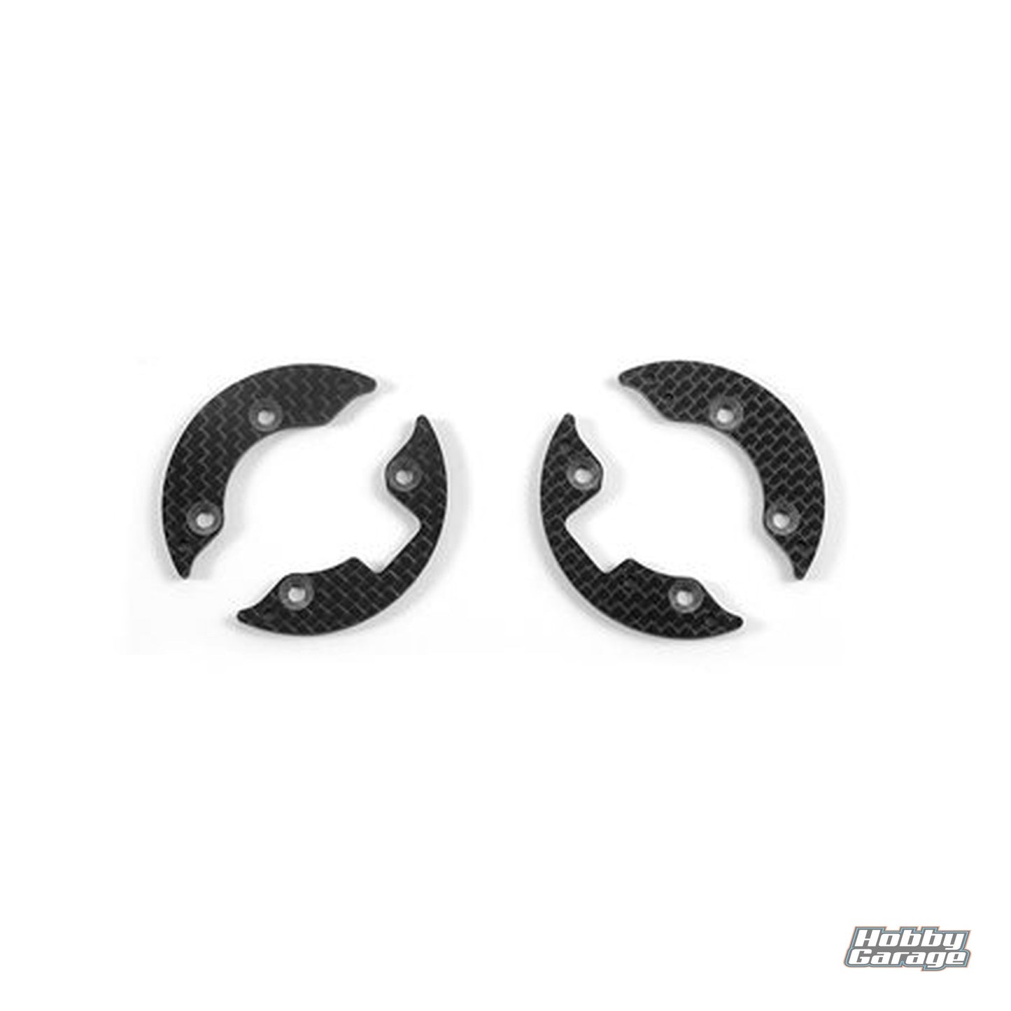 XRAY Graphite Front Aerodynamic Disc 2.2Mm - Left+right - Set XRA345270